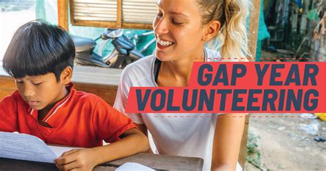 gap year volunteering programs.